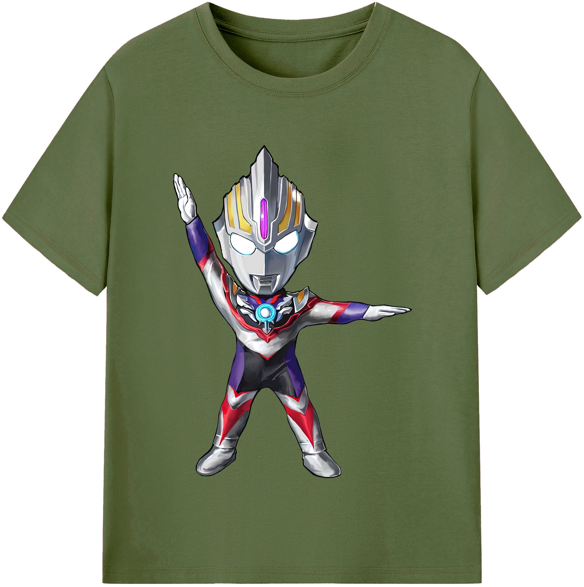 （画像用） ウルトラマン Ultraman 綿100％半袖Tシャツ（フロントプリント）
